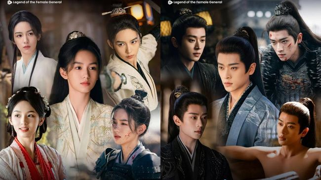 Mengenal Lebih Dekat 7 Karakter di Drachin Legend of the Female General yang Lagi Viral