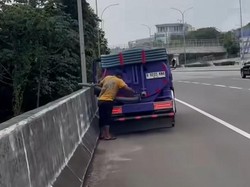 Penyewa Minta Maaf Sopir Truk Buang Tinja ke Kali Ciliwung dari Atas Tol Cijago