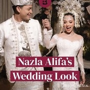 Nazla Alifa's Wedding Looks