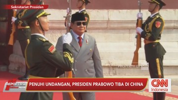 VIDEO: Penuhi Undangan, Presiden Prabowo Tiba di China