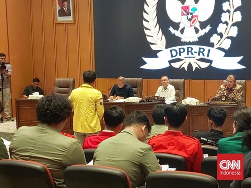 Poin-poin Hasil Pertemuan Mahasiswa dan DPR soal Tuntutan Demo