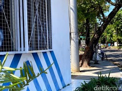 Dari Penuh Coretan, Pos Polisi di Bandung Jadi Kinclong Lagi