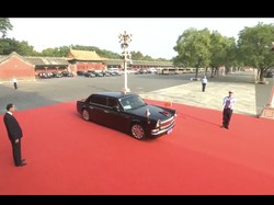 Mobil yang Antar Presiden Prabowo di China