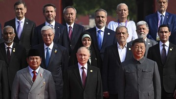 FOTO: Parade Militer China, Prabowo Foto Sejajar Xi Jinping-Putin