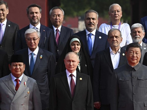 FOTO: Parade Militer China, Prabowo Foto Sejajar Xi Jinping-Putin