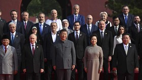 Tiba di China, Prabowo Foto Sejajar Putin, Xi Jinping, dan Kim Jong Un