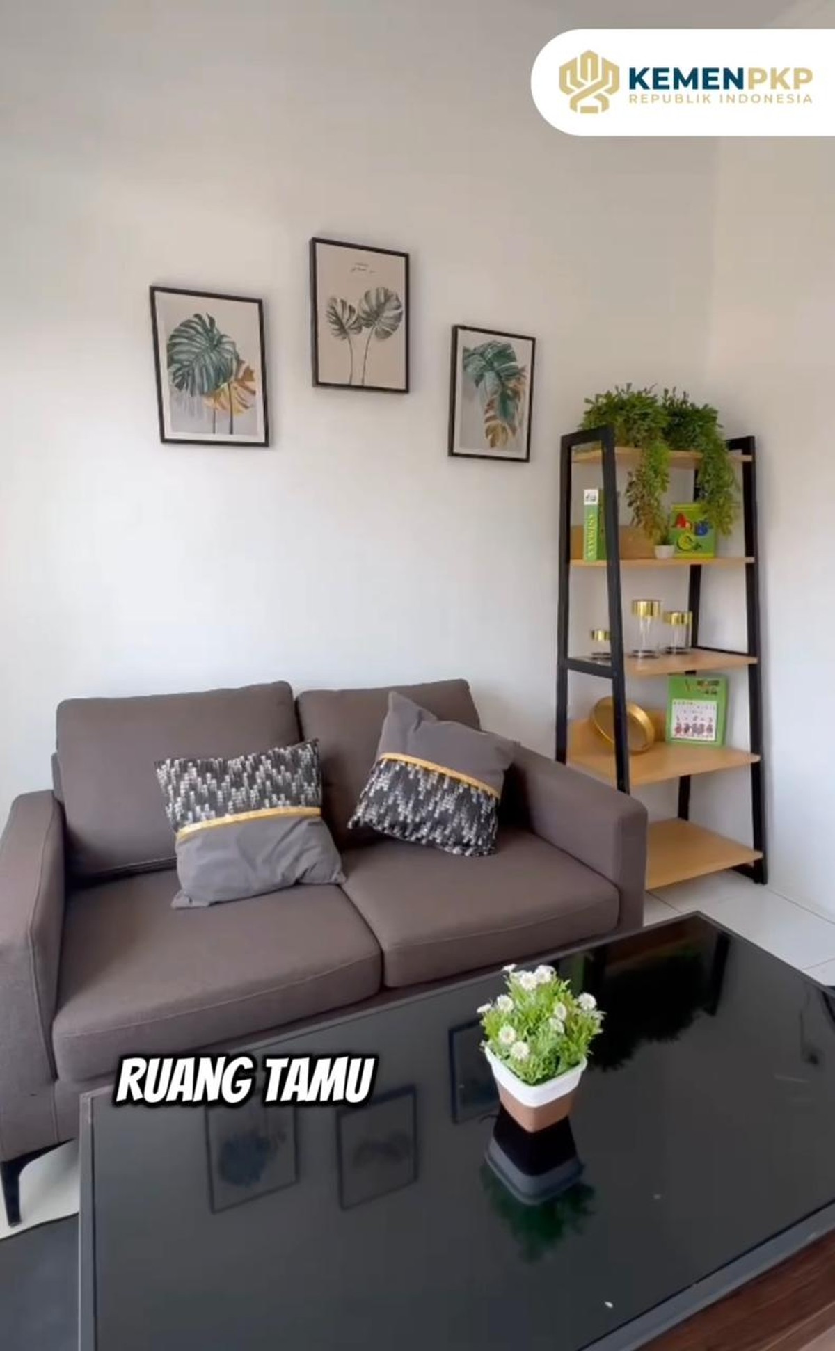 Rumah dari pemerintah untuk keluarga almarhum Affan Kurniawan