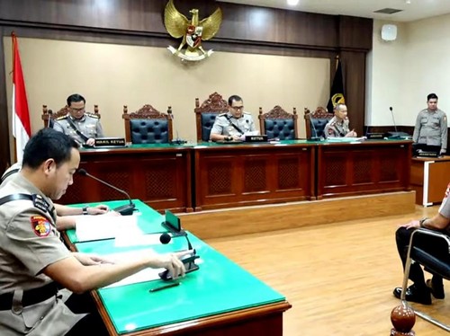 Polri Klaim Sidang Etik Anggota Brimob Pelindas Affan Masih Berproses