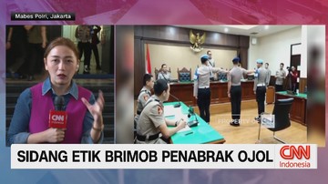 VIDEO: Sidang Etik Brimob Penabrak Ojol
