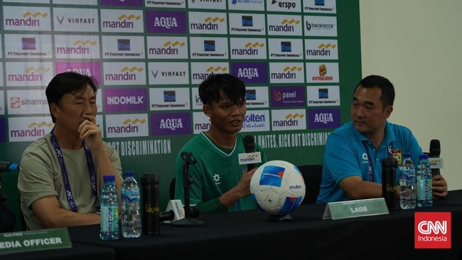 Pelatih Laos U-23 Ha Hyeok Jun mengaku tidak menargetkan lolos ke Piala Asia U-23 2026. Hal itu dia ungkapkan usai menahan Timnas Indonesia U-23.