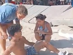 Viral Turis Asing Cedera Saat Jogging di Pantai Kuta gegara Jalur Rusak