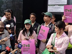 Abigail Dkk Minta Bukti Konkret DPR Tindak Lanjuti 17+8 Tuntutan Rakyat
