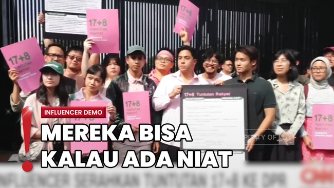 Serahkan Tuntutan Rakyat 17+8 ke DPR, Andovi: Bisa Dikerjain Semalam