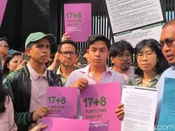 Andovi-Jerome dkk Serahkan 17+8 Tuntutan ke DPR, Diterima Andre Rosiade-Rieke