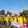 BEM SI Demo di DPR, Usung 13 Tuntutan Selamatkan Indonesia