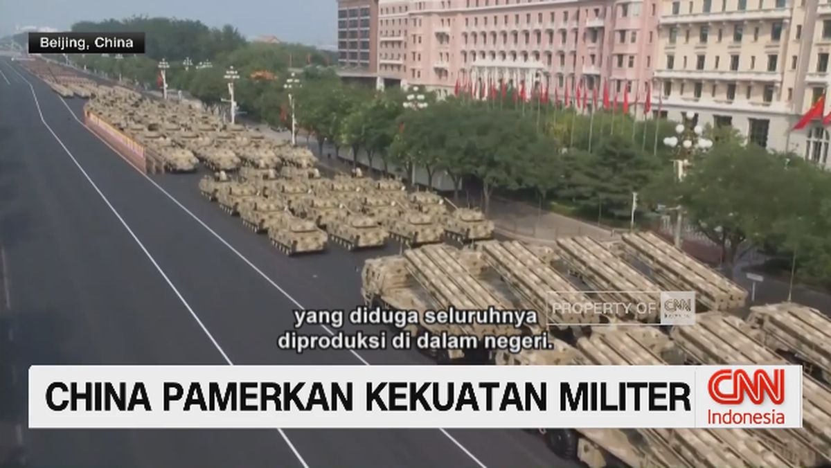 VIDEO: China Pamerkan Kekuatan Militer