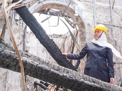 Khofifah Ungkap Rencana Pembangunan Grahadi yang Hangus Terbakar