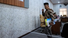 Rombongan Dewas RSUD Banting Wartawan di Pansus Pemakzulan Bupati Pati