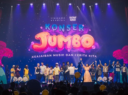 Konser JUMBO: Keajaiban Musik dan Cerita Kita Sukses Pukau Ribuan Penonton
