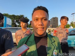 BEM SI Aksi Damai di DPR: Kami Menolak Tindakan Anarkis
