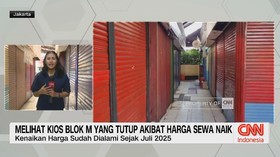 VIDEO: Melihat Kios Blok M yang Tutup Akibat Harga Sewa Naik