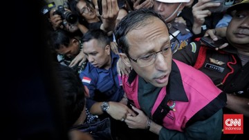 FOTO: Momen Nadiem Makarim Jadi Tersangka dan Ditahan Kejagung