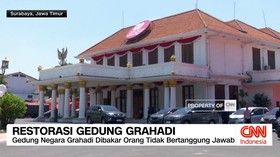 VIDEO: Restorasi Gedung Grahadi