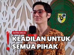Satria Tak Masalah Sidang Nikita Belum Usai: Biar Tak Ada Diskriminasi