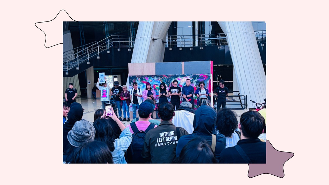 Pegiat Seni Bersatu, Suarakan: Lawan Tirani