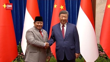 VIDEO: Momen Pertemuan Bilateral Prabowo dan Xi Jinping di China