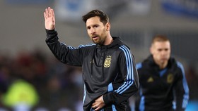Messi Nangis saat Pemanasan Argentina vs Venezuela