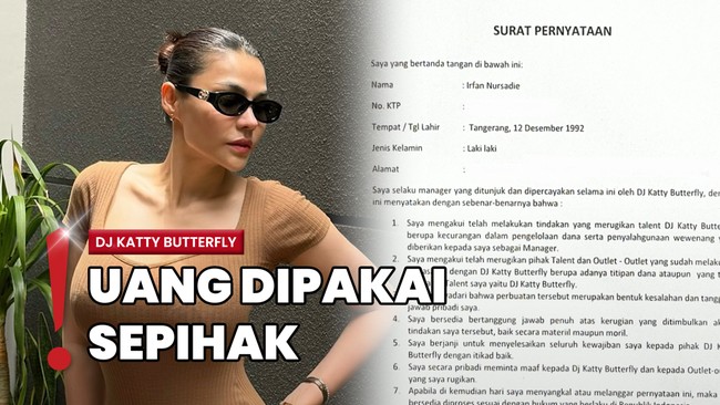 DJ Katty Butterfly Bongkar Kecurangan Dana, Manajer Minta Maaf