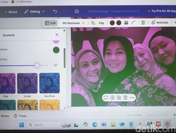Tutorial Edit Foto Pink Hijau Brave Pink Hero Green di Canva, Mudah dan Praktis!