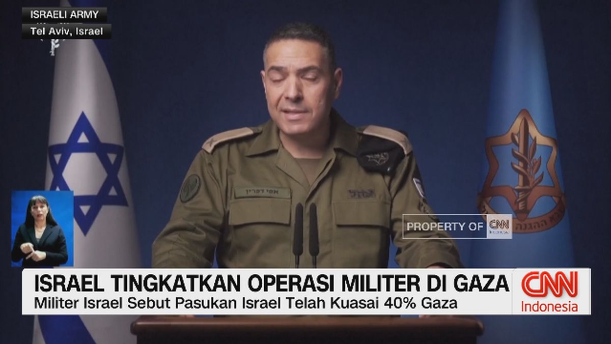 VIDEO: Israel Tingkatkan Operasi Militer Di Gaza
