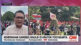 VIDEO: Kemeriahan Garebeg Maulid di Kraton Yogyakarta
