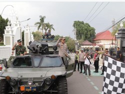 Patroli Skala Besar Libatkan Rantis di Magetan, Begini Pesan Kapolres