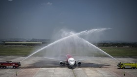 FOTO: Bandara Ahmad Yani Semarang Kembali Layani Rute Internasional