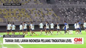 VIDEO: Persiapan Timnas Indonesia Jelang Lawan Taiwan