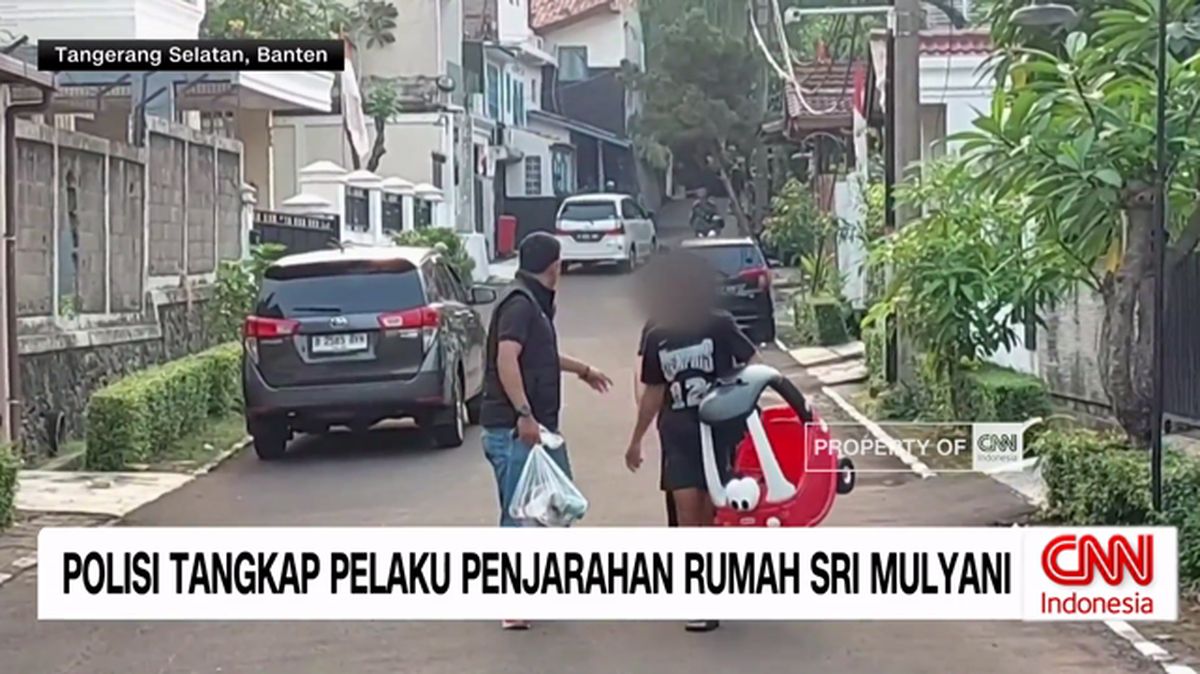 VIDEO: Polisi Tangkap Pelaku Penjarahan Rumah Sri Mulyani