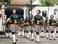 Mengenal Prajurit Wanita Langenkusuma di Prosesi Hajad Dalem Sekaten