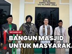 Peringati Maulid Nabi SAW, Richard Lee Resmikan Masjid di Bogor