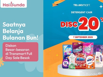 Saatnya Belanja Bulanan Bun! Diskon Besar-besaran di Transmart Full Day Sale