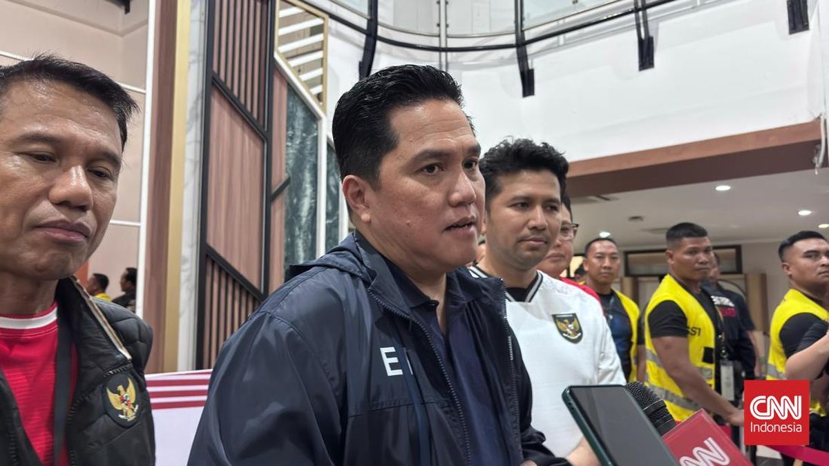 Kata-kata Pertama Erick Thohir Usai Indonesia Gulung Taiwan 6-0