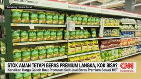 VIDEO: Stok Aman Tetapi Beras Premium Langka, Kok Bisa?