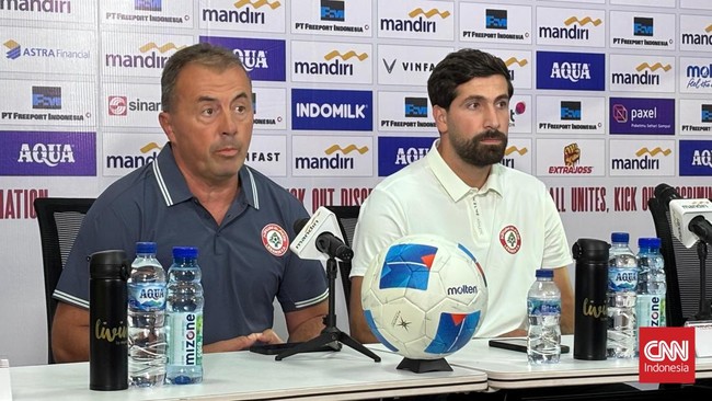 Pelatih Lebanon Miodrag Radulovic mengaku puas dengan performa timnya usai menahan imbang Timnas Indonesia.