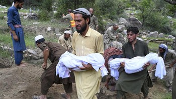 FOTO: Gempa Guncang Afghanistan, 2.200 Warga Tewas