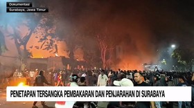 VIDEO: Penetapan Tersangka Pembakaran Dan Penjarahan di Surabaya