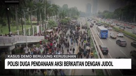 VIDEO: Polisi Duga Pendanaan Aksi Berkaitan Dengan Judol
