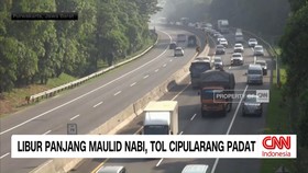 VIDEO: Pantauan Lalin Libur Panjang Maulid Nabi