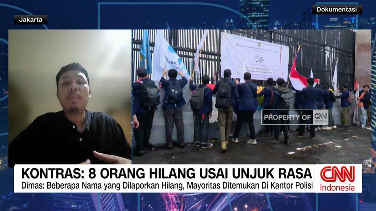 VIDEO: KontraS: 8 Orang Hilang Usai Unjuk Rasa